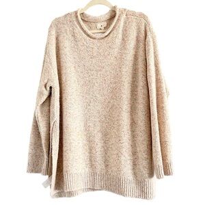 Lou & Grey Cream Speckled Sweater